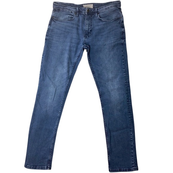 Alexander Julian Colour Denim Jeans Men 32X30 Organic Coll. Medium Wash Stretch - Picture 1 of 6